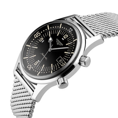 Longines Legend Diver Watch Auto L3.674.4.50.6 4