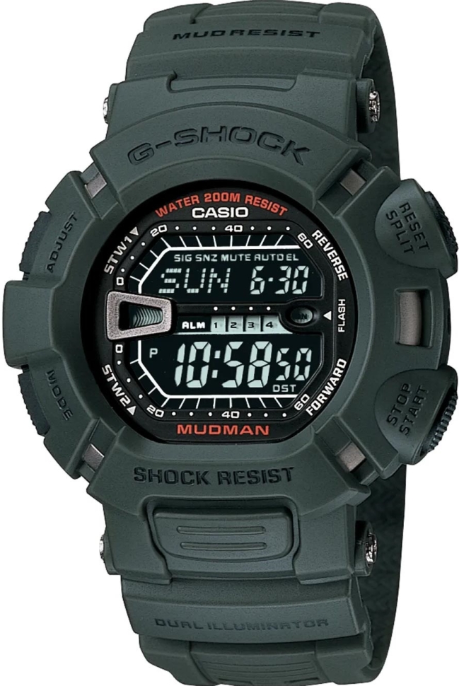 G shock mudman g9000 replacement band hotsell