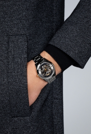Watch on the wrist hyperchrome skeleton automatic chronograph limited edition 2025