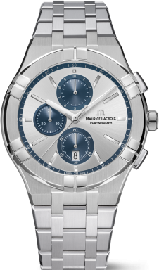 Часы Maurice Lacroix Aikon Quartz Chronograph  AI1118-SS002-230-1
