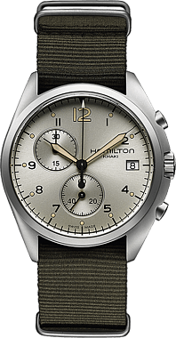 Часы Hamilton Khaki Pilot Pioneer Chrono Quartz H76552955