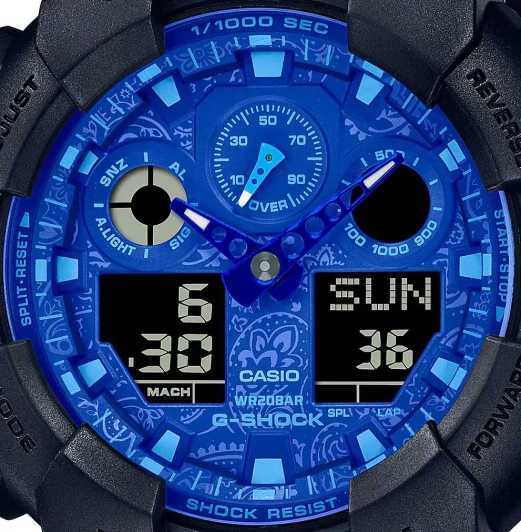 Casio G Shock GA 100BP 1A 4