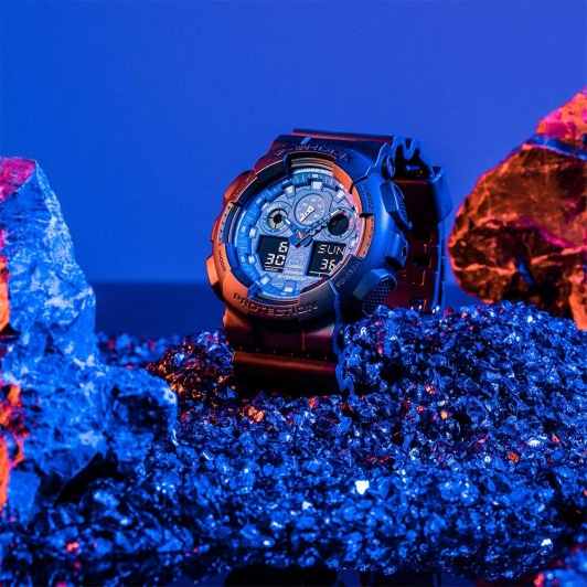 Casio G Shock GA 100BP 1A 4