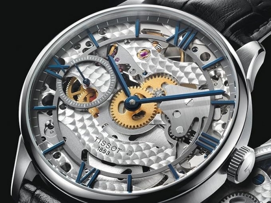 Tissot Chemin Des Tourelles Squelette Mechanical T099.405.11.418.00 4