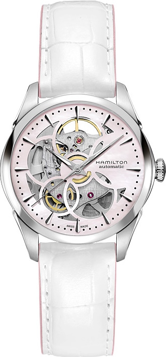 Hamilton Jazzmaster Viewmatic Skeleton Lady Auto H32405871 4
