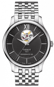 Часы Tissot Tradition Powermatic 80 Open Heart T063.907.11.058.00