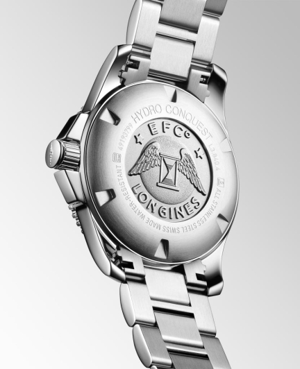 Longines l38404566 hydroconquest online stainless steel watch