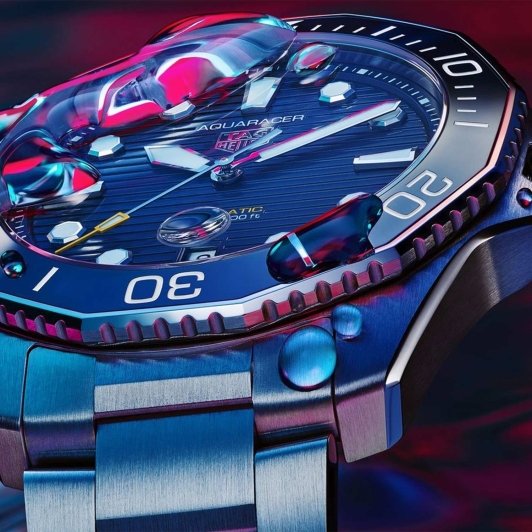 Blue tag heuer aquaracer hotsell