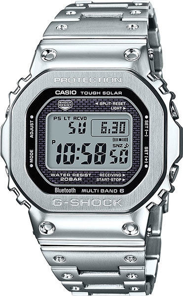 Silver casio g shock deals