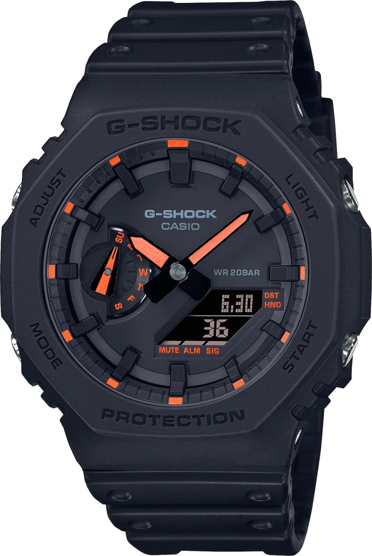 Часы Casio G-Shock GA-2100-1A4 купить в Москве в интернет-магазине «4  Измерение»