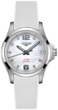 Часы Longines Conquest V.H.P. Quartz L3.316.4.87.9