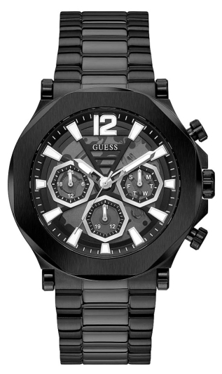 Guess black clearance watch mens