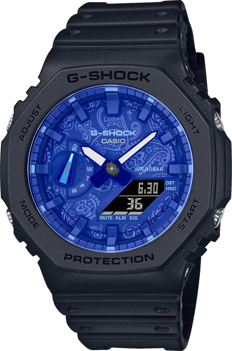 Часы Casio G-Shock GA-2100BP-1A купить в Москве в интернет-магазине «4  Измерение»