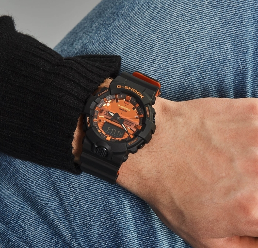 Casio G Shock GA 800BR 1AER 4