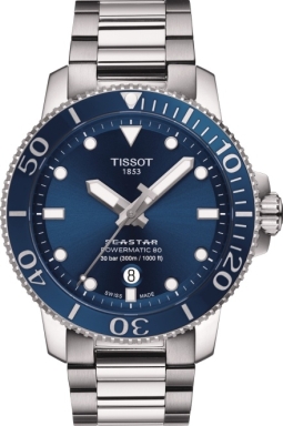 Часы Tissot Seastar 1000 Powermatic 80 T120.407.11.041.03
