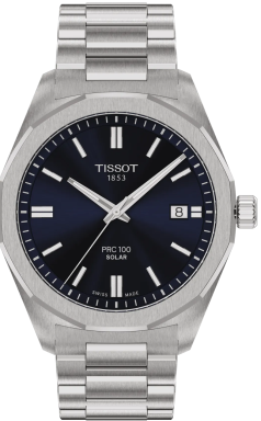 Часы Tissot PRC 100 Solar Quartz 39mm T151.422.11.041.00