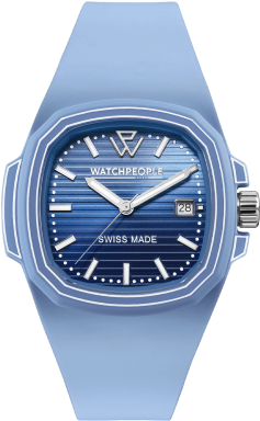 Часы WatchPeople WP4 Timeless blue - Sunset blue shades lines 700349