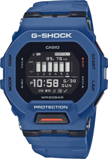 G shock wr20bar blue top
