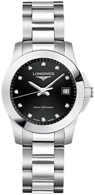 Часы Longines Conquest Quartz L3.376.4.57.6