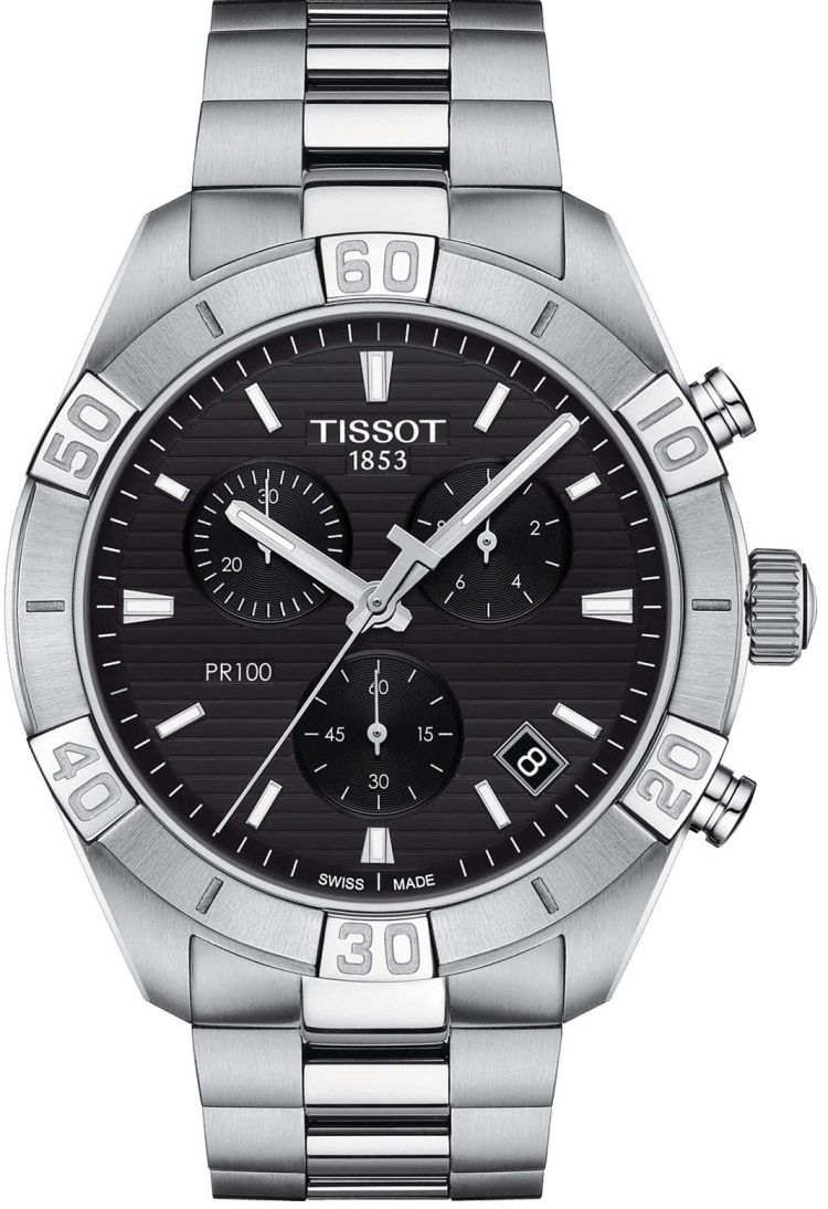 ⌚ Часы Tissot PR 100 Sport Gent Chronograph T101.617.11.051.00 купить в  Москве: цена, фото, отзывы — «4 Измерение»