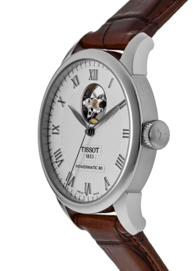 Tissot Le Locle Powermatic 80 Open Heart Watch T006.407.16.033.01 4