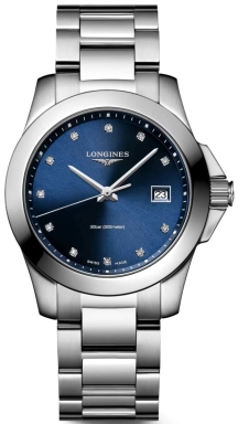 Часы Longines Conquest Quartz L3.377.4.97.6