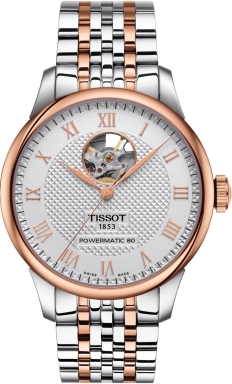 Часы Tissot Le Locle Powermatic 80 Open Heart T006.407.22.033.02