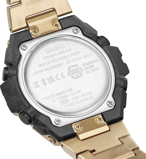 Touch watch stainless steel back on sale
