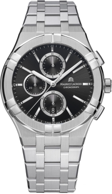 Часы Maurice Lacroix Aikon Quartz Chronograph AI1118-SS002-330-1