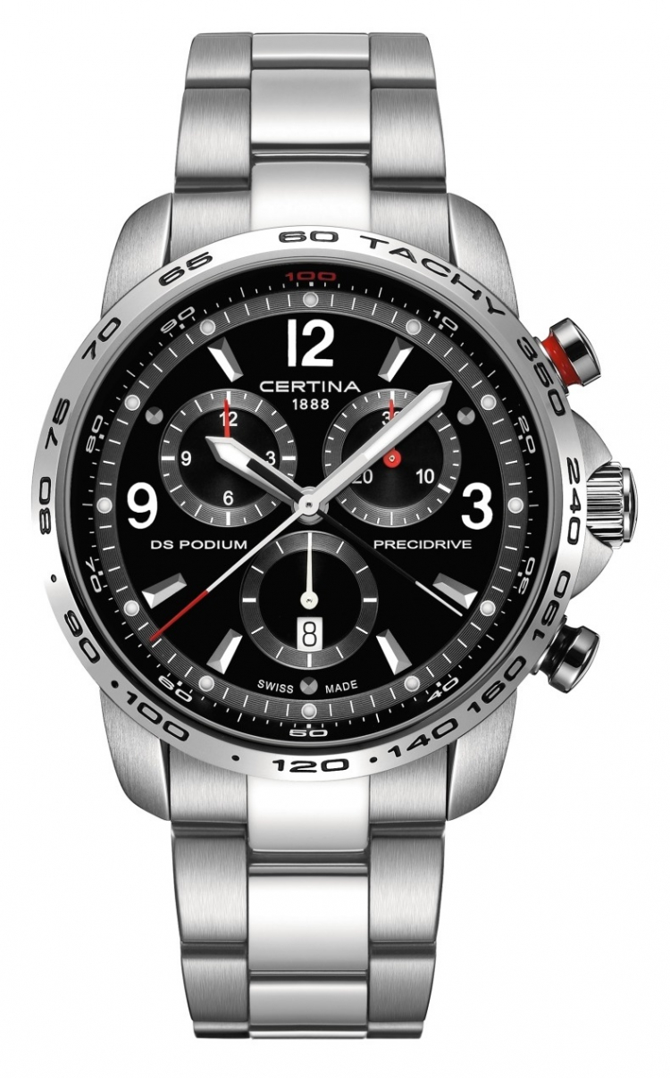 Certina ds podium black hotsell