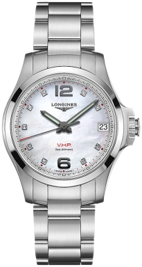 Часы Longines Conquest V.H.P. Quartz L3.316.4.87.6